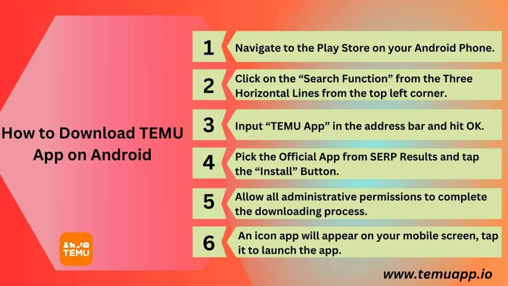 How to Download TEMU App on Android