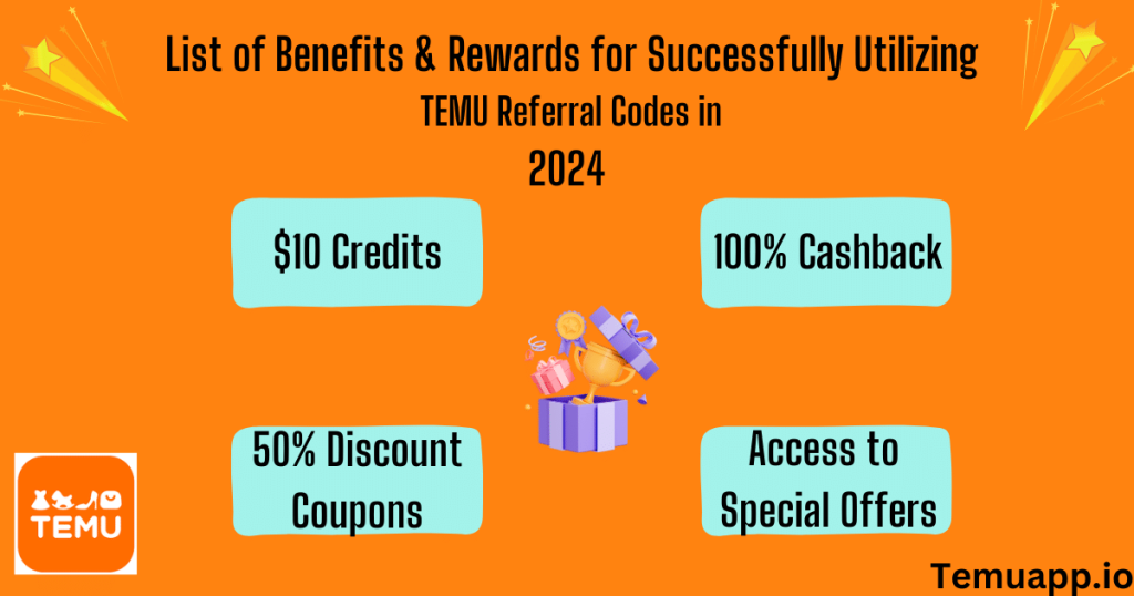 TEMU Rewards for Referral Program in 2024